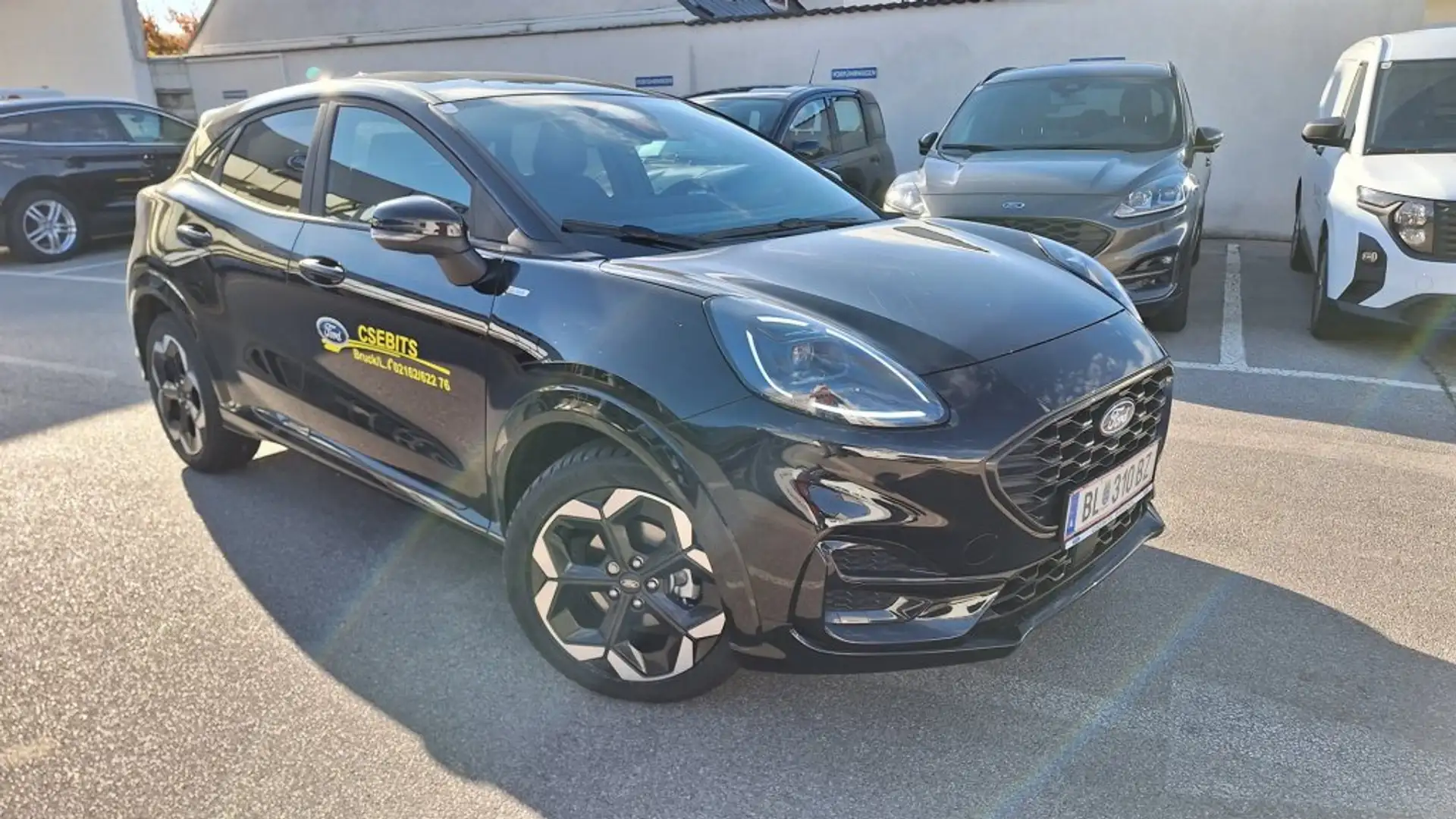 Ford Puma ST-Line X 1,0 EcoBoost Hybrid Noir - 2