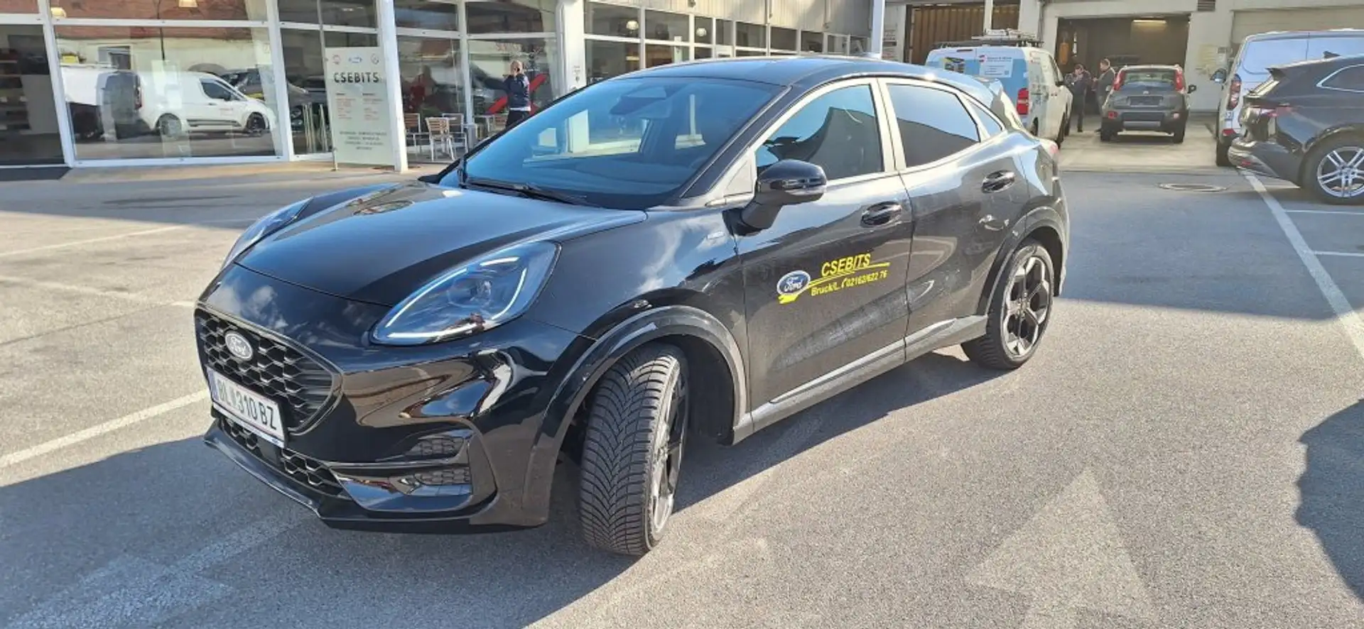 Ford Puma ST-Line X 1,0 EcoBoost Hybrid Noir - 1
