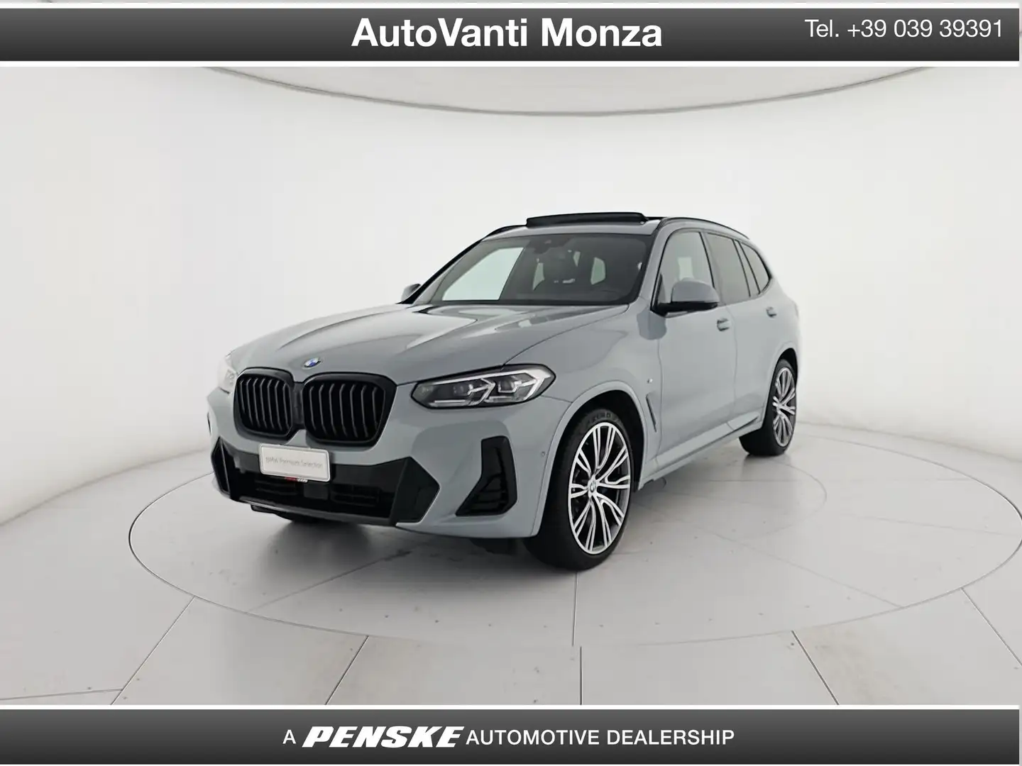 BMW X3 X3 xDrive20d 48V Msport Gris - 1