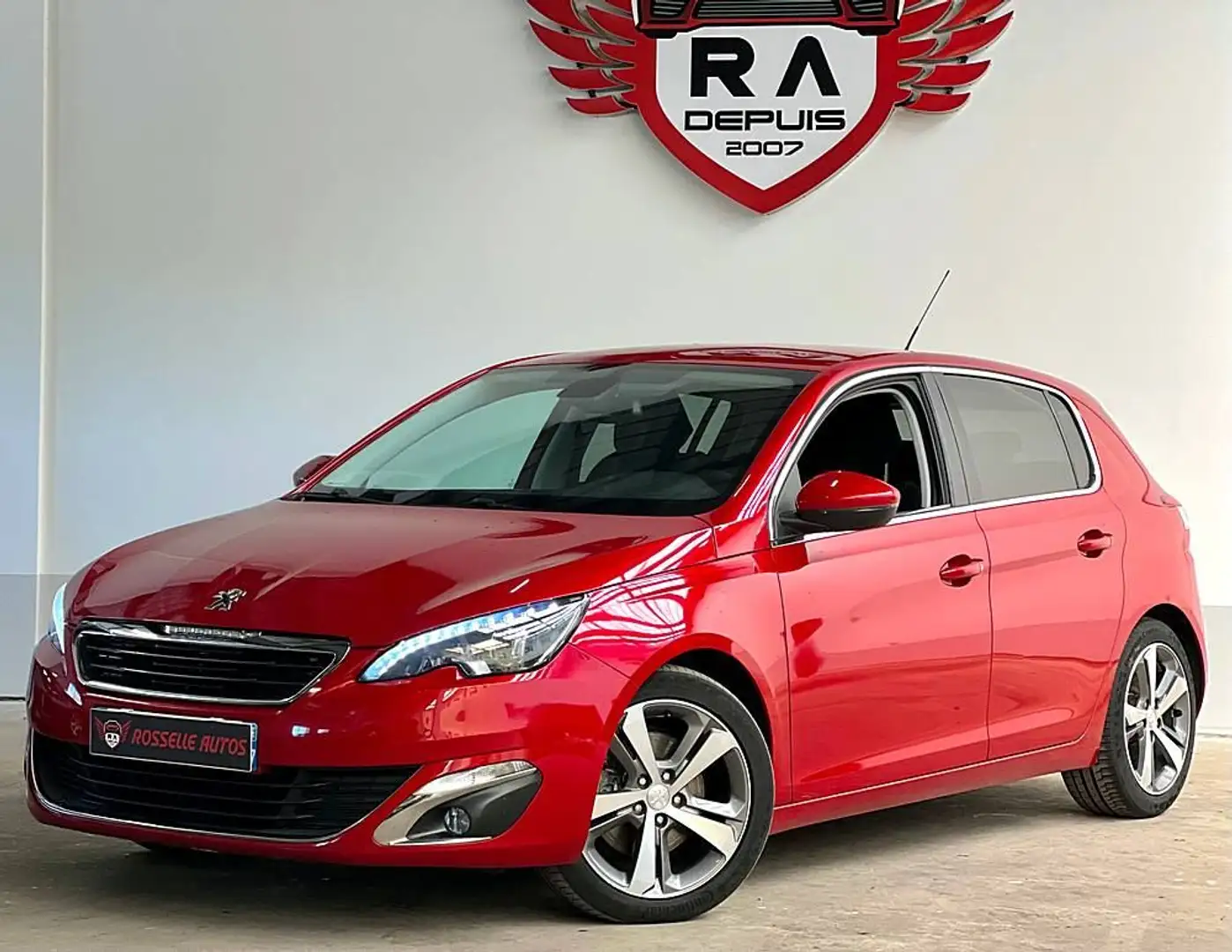 Peugeot 308 2.0 BLUE-HDI 150CH ALLURE Rouge - 2