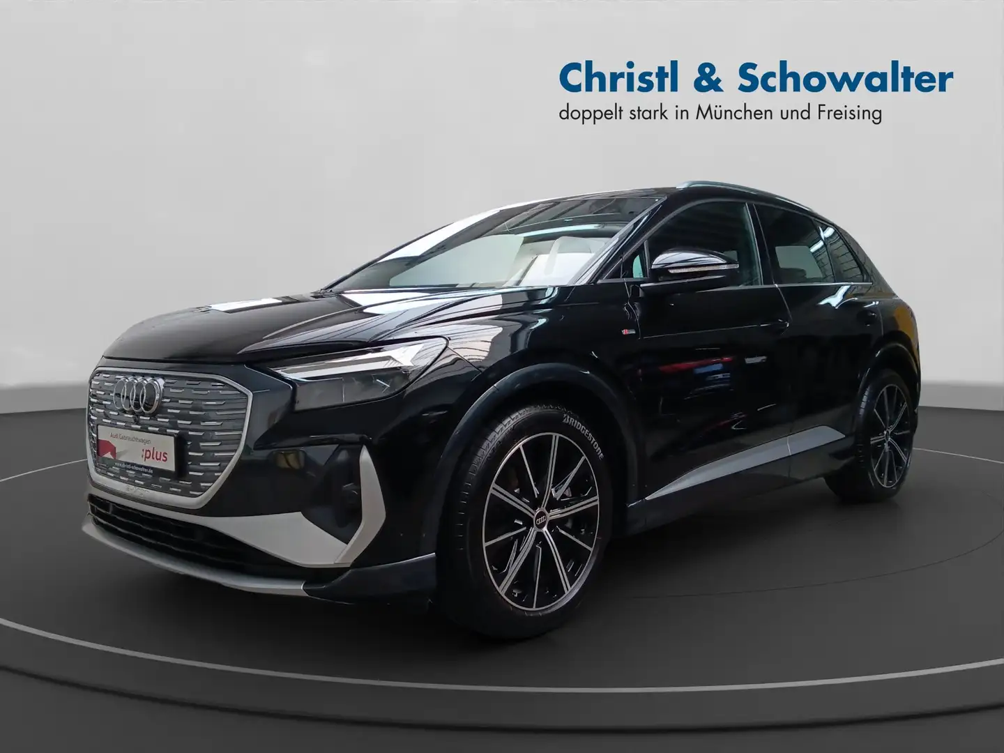 Audi Q4 e-tron Q4 45 e-tron quattro basis NAVI LED ACC RFK Negro - 2