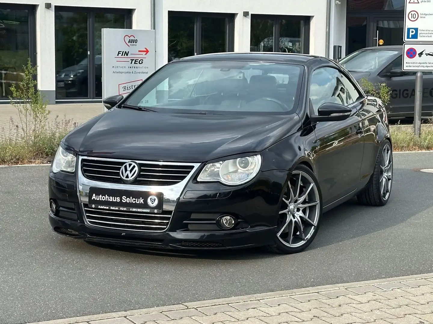 Volkswagen Eos 1.4 *Leder*Klima*Navi*SHZ*PDC*Cabrio* Noir - 1