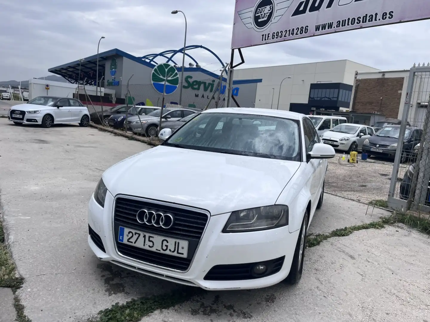 Audi A3 Sportback 2.0TDI Ambiente Blanco - 2