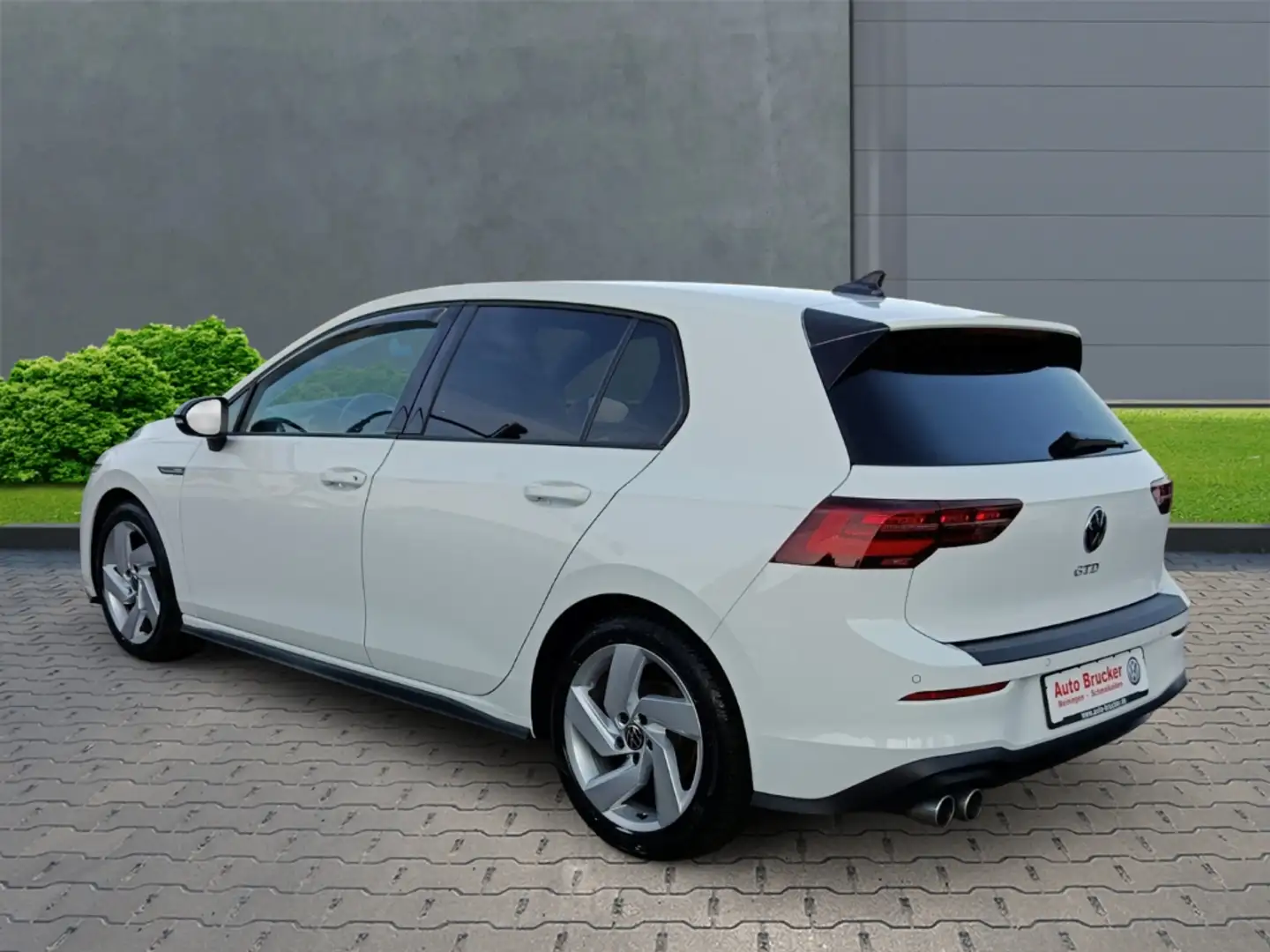 Volkswagen Golf VIII GTD 2.0 TDI+Sportsitze+Klimaautomatik+Lenkrad Weiß - 2