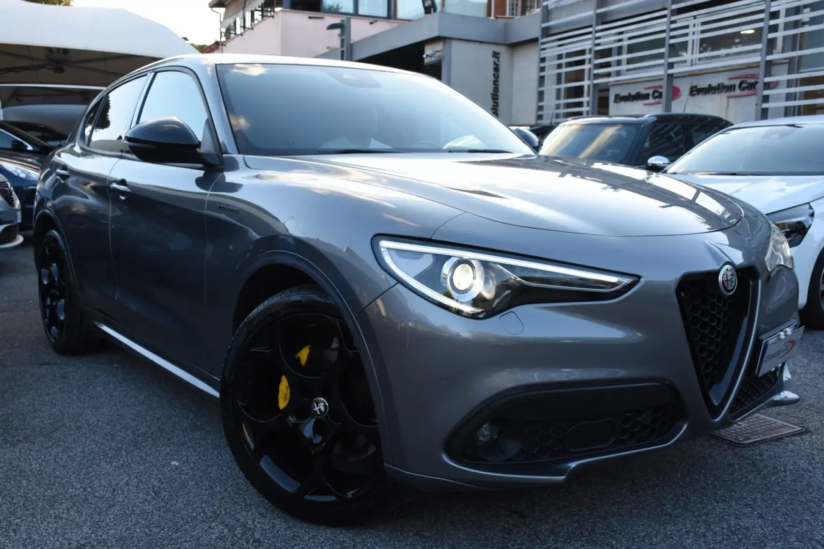 Alfa Romeo Stelvio 2.2 210 CV AT8 Q4 VELOCE *21"*PACK PERFORMANCE* Grigio - 2