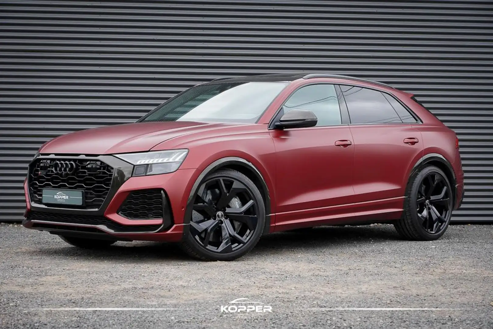 Audi RS Q8 4.0 TFSI Q8 quattro / Keramisch / Mat PPF / Pano / Rot - 1