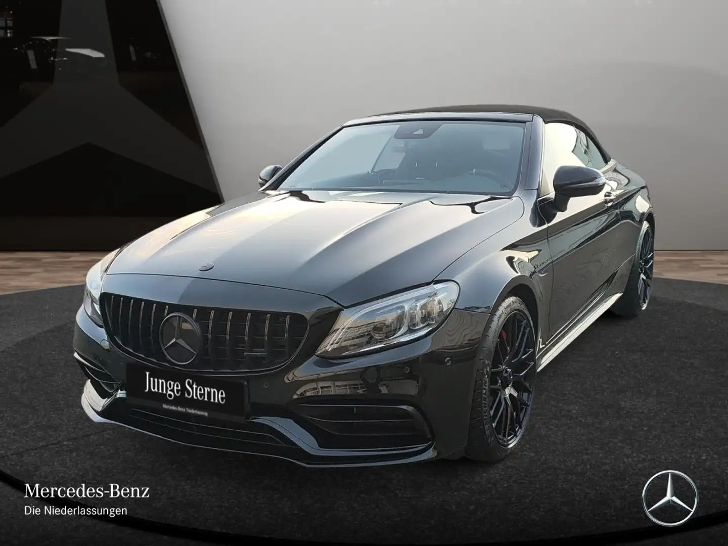 Mercedes-Benz C 63 AMG C 63 S Cabrio NIGHT+DRIVERS+MULTIBEAM+BURMESTER+9G Noir - 2