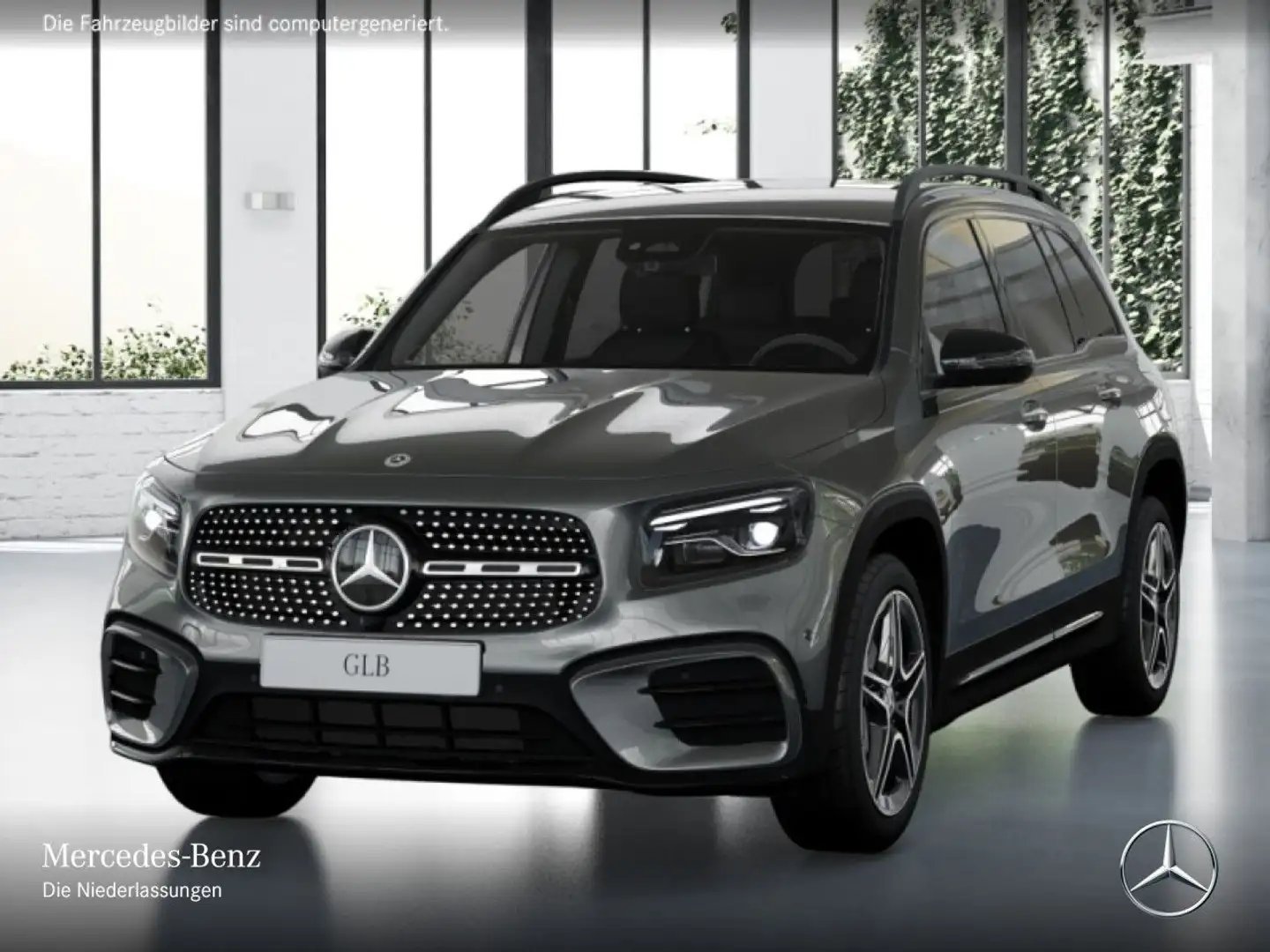 Mercedes-Benz GLB 200 AMG+NIGHT+MULTIBEAM+BURMESTER+KAMERA+19" Grau - 2