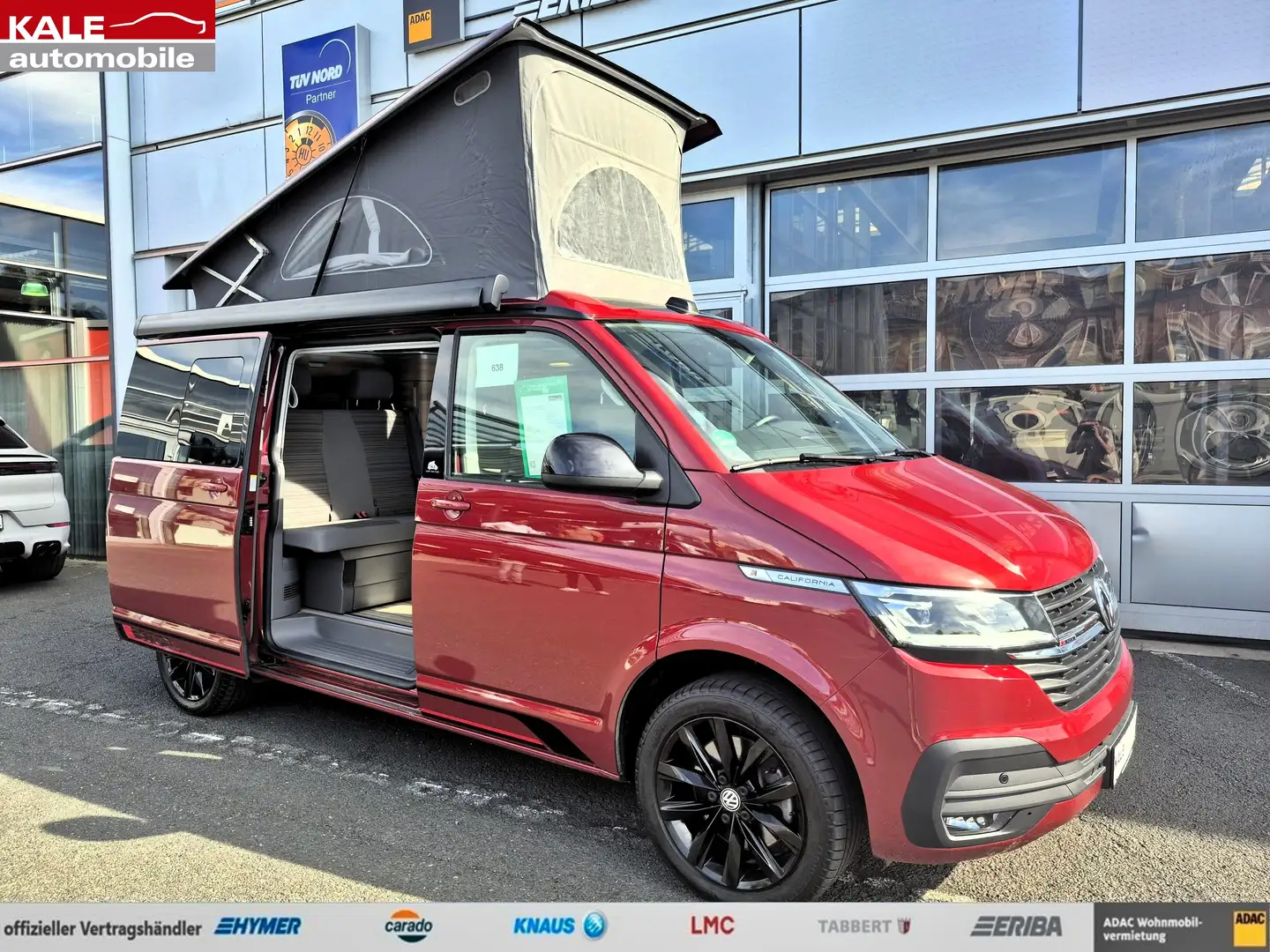 Volkswagen T6.1 California Coast Edition 4Motion*NP:113.440 EUR !!!!*18Zoll* Roşu - 1