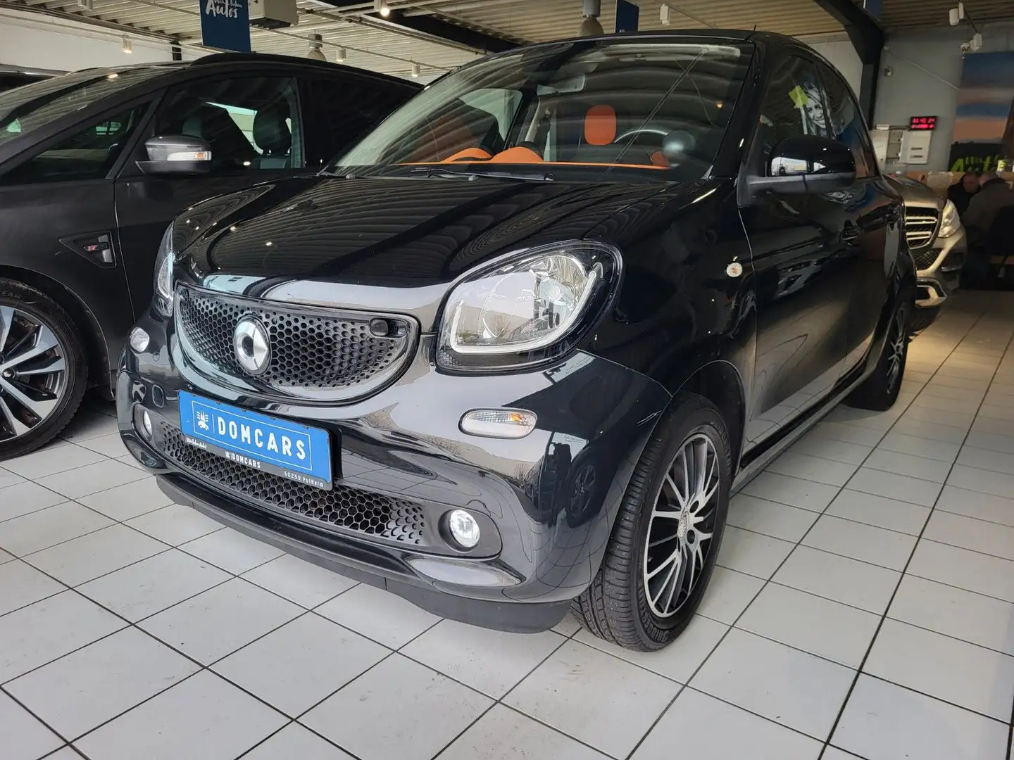 smart forFour PASSION//CABRIOLET/KLIMA/NAVI/GARANTIE// Чорний - 2