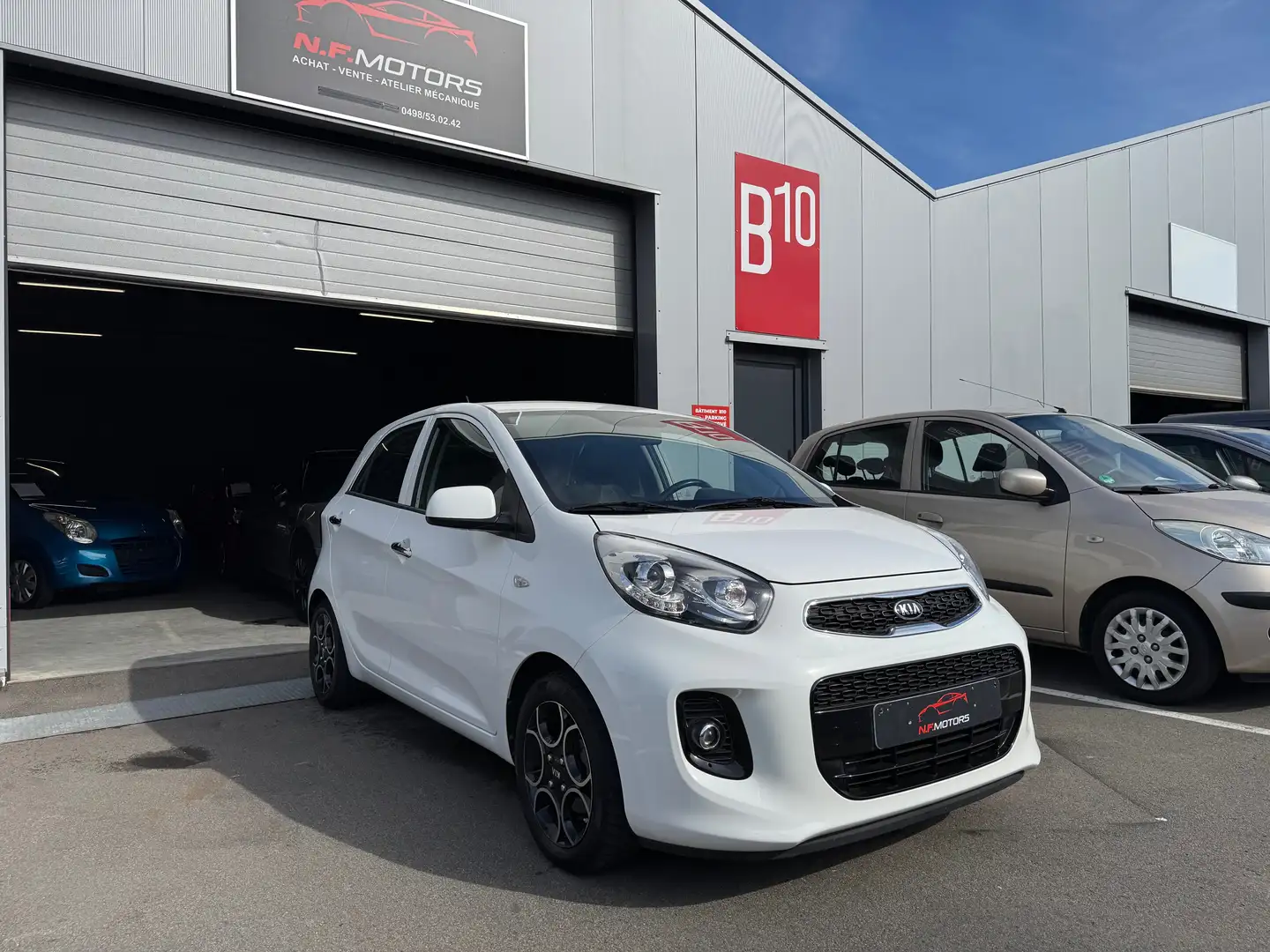 Kia Picanto Très jolie❗️AIRCO❗️neuf✅ Blanc - 2