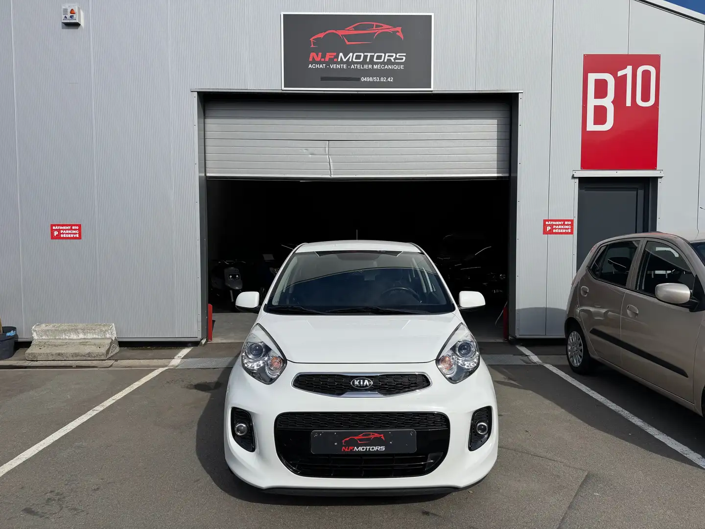 Kia Picanto Très jolie❗️AIRCO❗️neuf✅ Blanc - 2