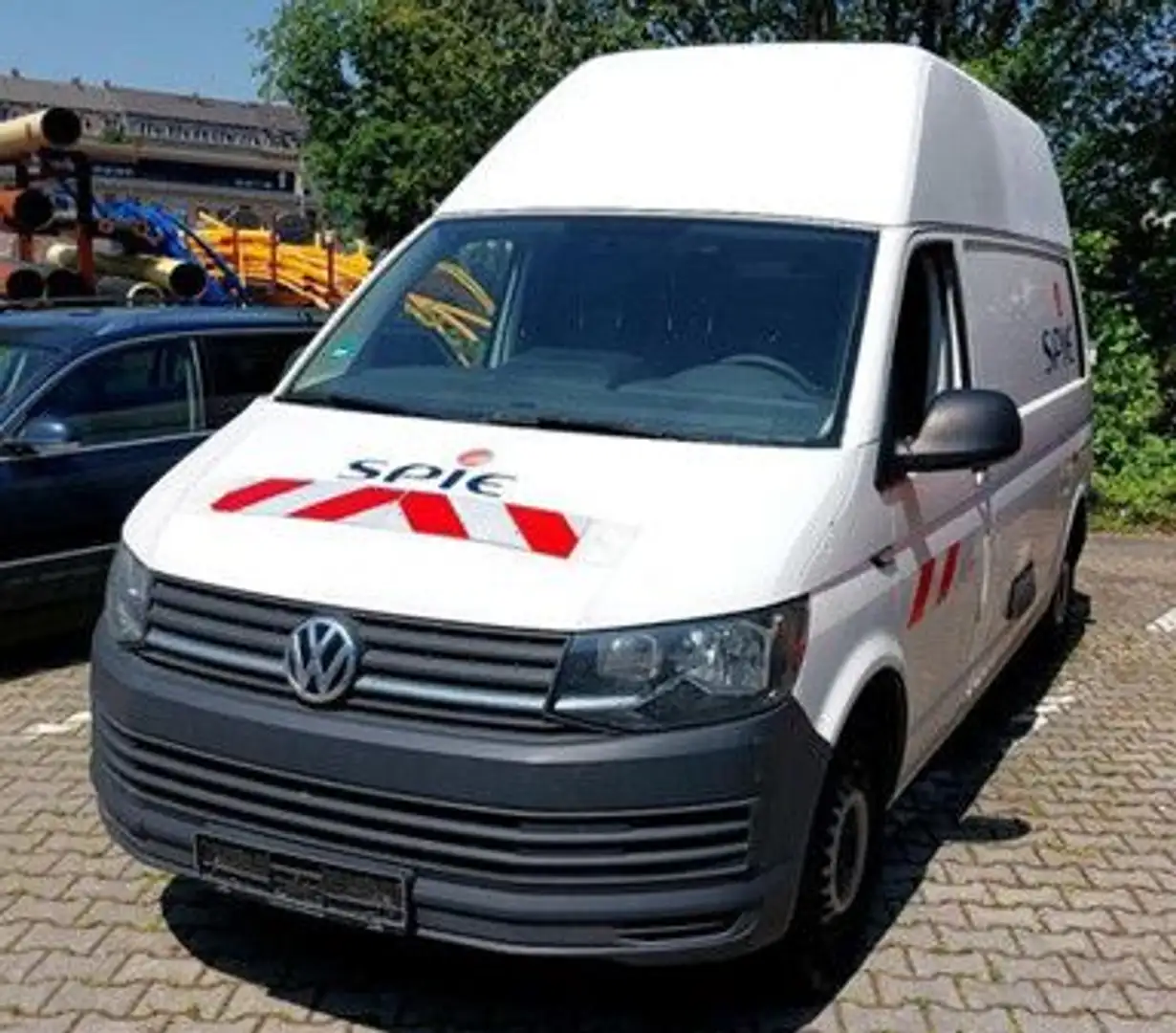Volkswagen T6 Transporter Kasten Hochdach Lang KLIMA AHK Blanco - 1