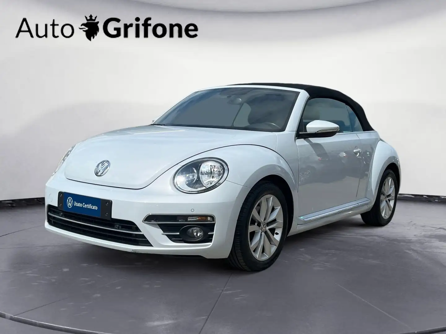 Volkswagen Maggiolino Cabrio 1.2 TSI Design BlueMotion Technology Blanc - 1