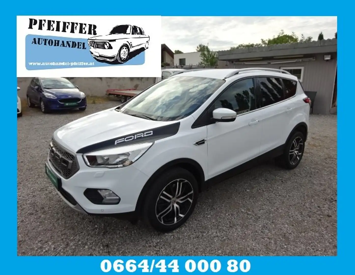 Ford Kuga Trend Pickerl neu 11.2026 Nichtraucher Serviceheft Weiß - 1