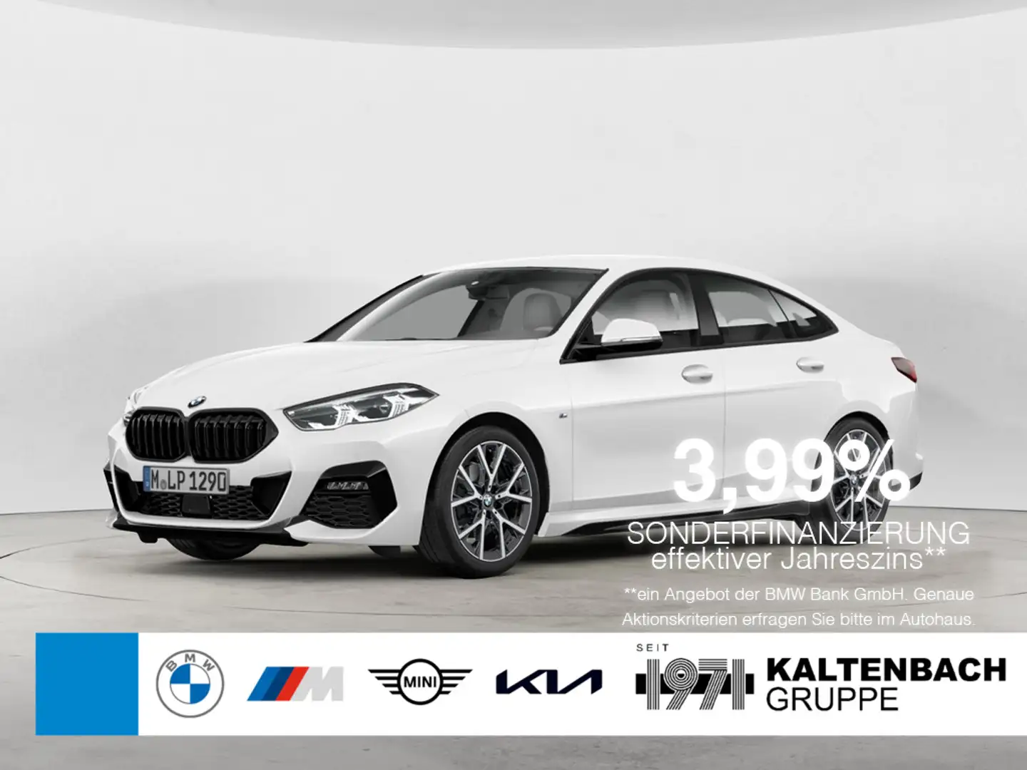 BMW 218 i Gran Coupe M-Sport LED ACC W-LAN NAVI Weiß - 1