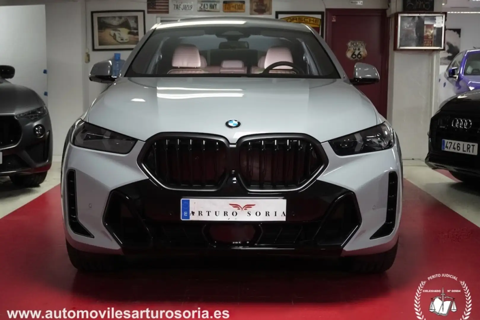 BMW X6 xDrive 40dA M Sport Gris - 2