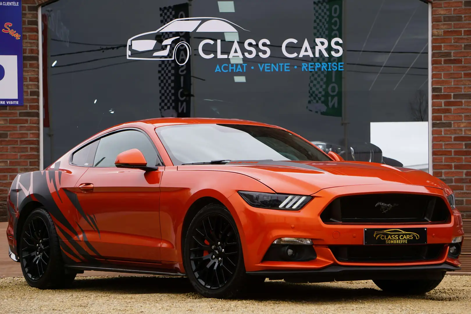 Ford Mustang 2.3 EcoBoost 317 CV NAVI BI-XENON CARPLAY PDC EU6B Orange - 2