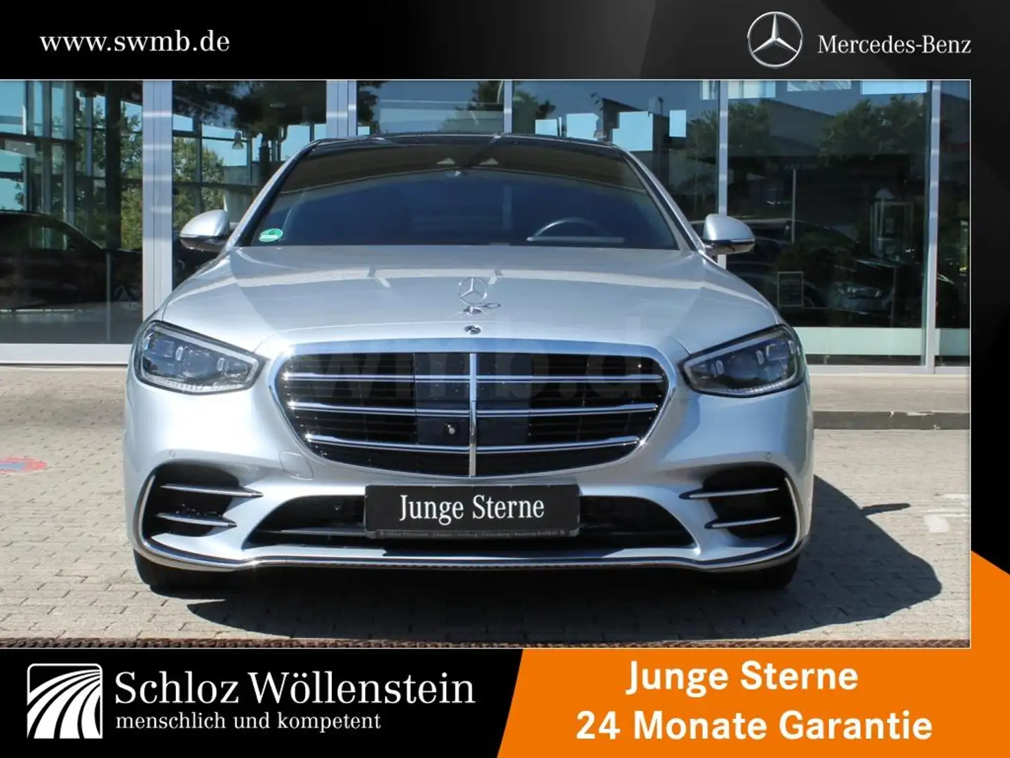 Mercedes-Benz S 350 d 4M AMG/DigitalLight/Fahrass/Sitzklima/HuD Silber - 2