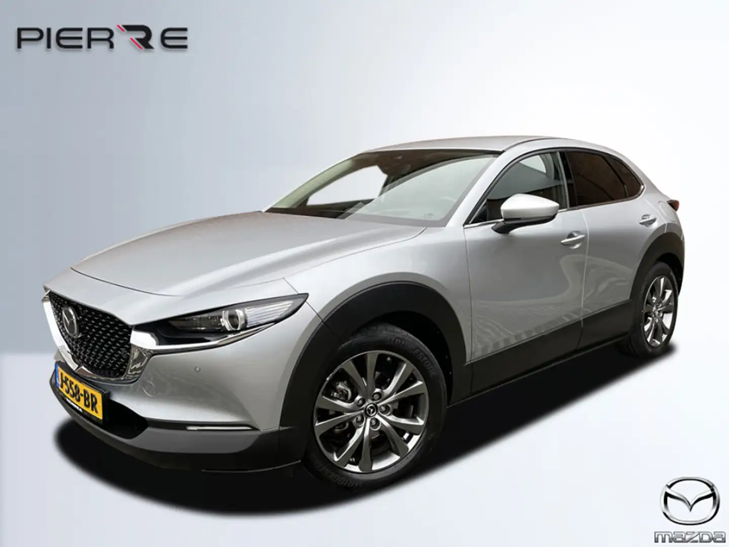 Mazda CX-30 2.0 e-SkyActiv-X 180 M Hybrid Luxury | LEDER | BOS Grijs - 1