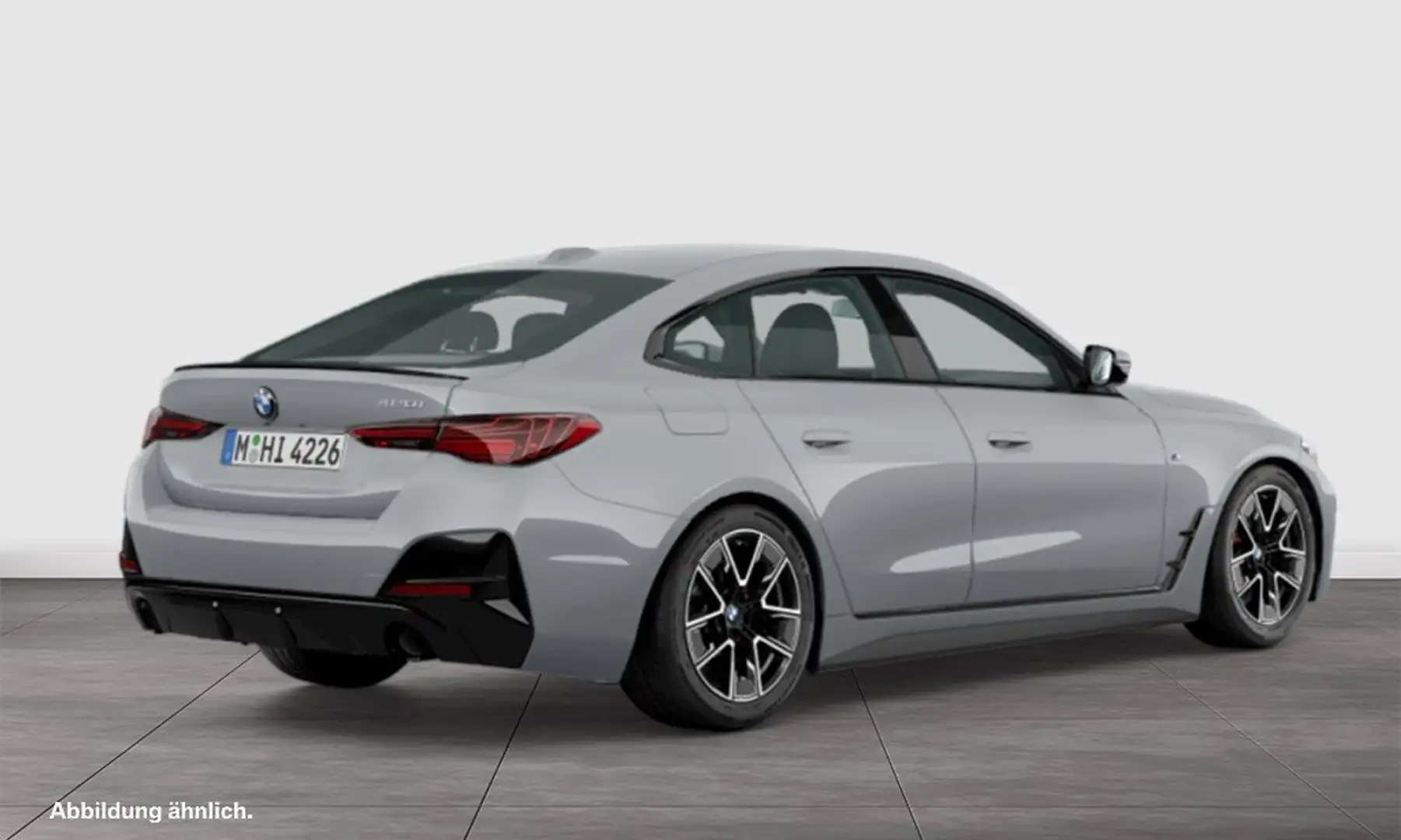 BMW 420 i Gran Coupé M Sport 360°KAM RFK NAVI LED LM Grau - 2