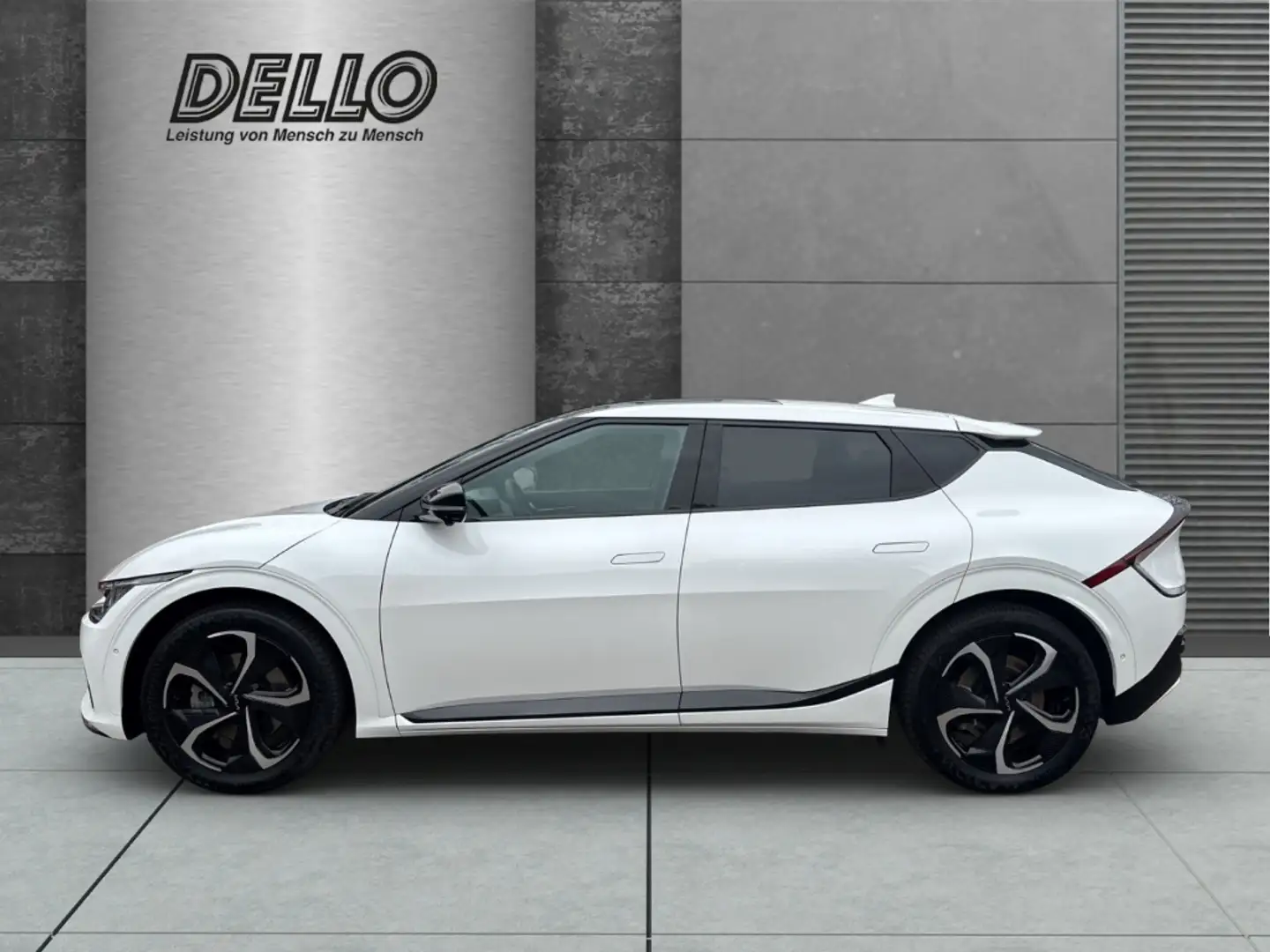Kia EV6 GT-Line 77 kWh HUD StandHZG El. Panodach Navi Digi Weiß - 2