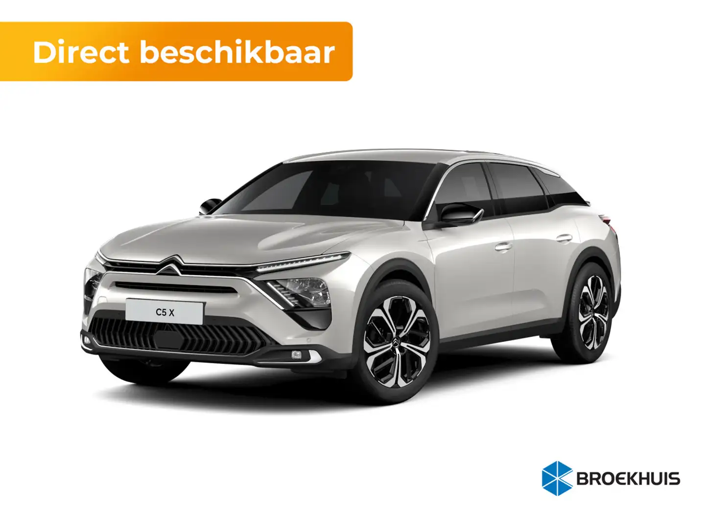 Citroen C5 X Plus | 19" lichtmetalen velgen 'Hephaïs Grey' met Wit - 1