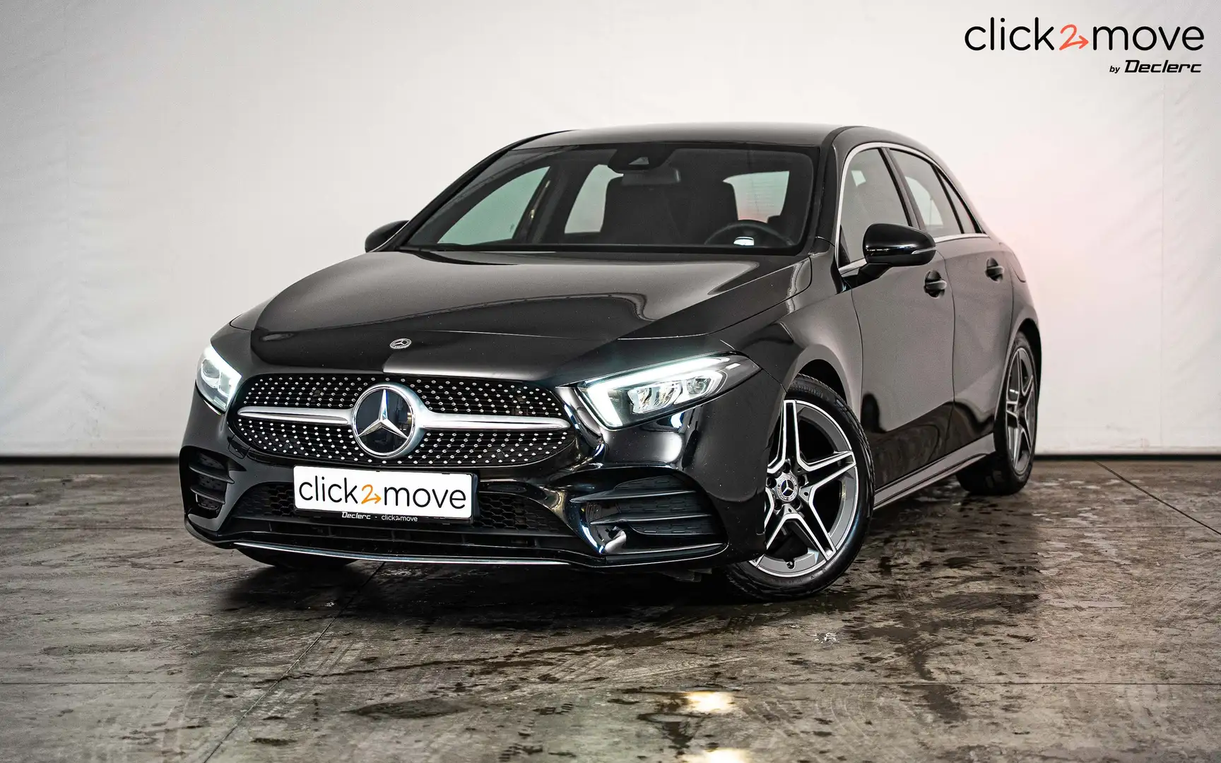 Mercedes-Benz A 180 AMG Line Noir - 1