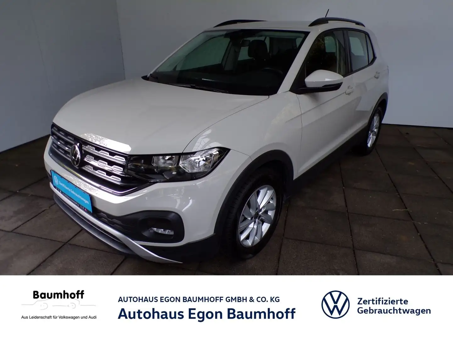 Volkswagen T-Cross T-CROSS 1.0 TSI LIFE / AHK+APP CONNECT+SITZHZG Grau - 1