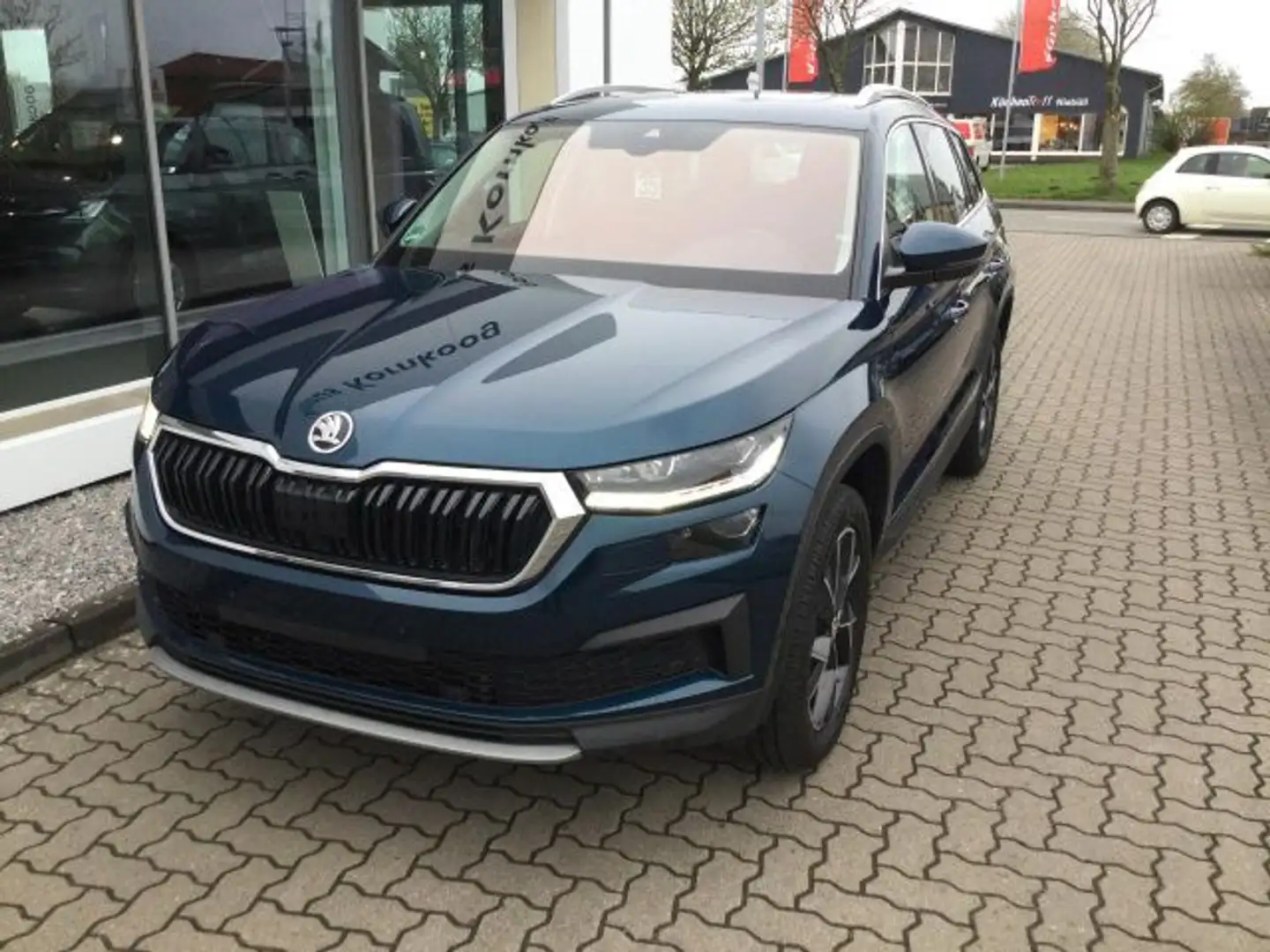 Skoda Kodiaq 2.0 TDI DSG 4x4 Style  LED ACC NAVI APP AHK Azul - 2