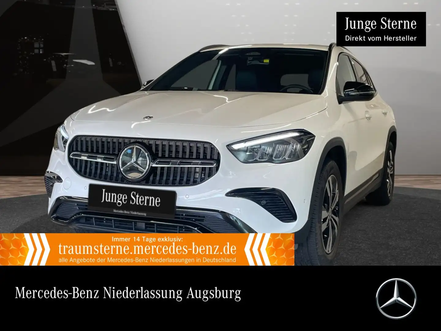 Mercedes-Benz GLA 180 PROGRESSIVE+NIGHT+LED+KAMERA+7G Weiß - 1