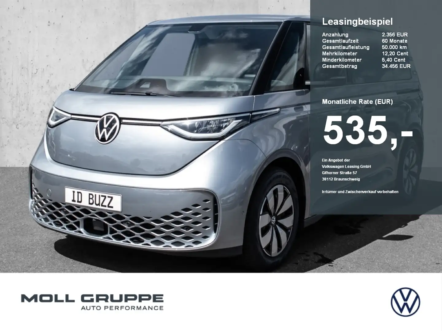 Volkswagen ID. Buzz Pro KR ACC Kamera GJR LED PDC Silber - 1