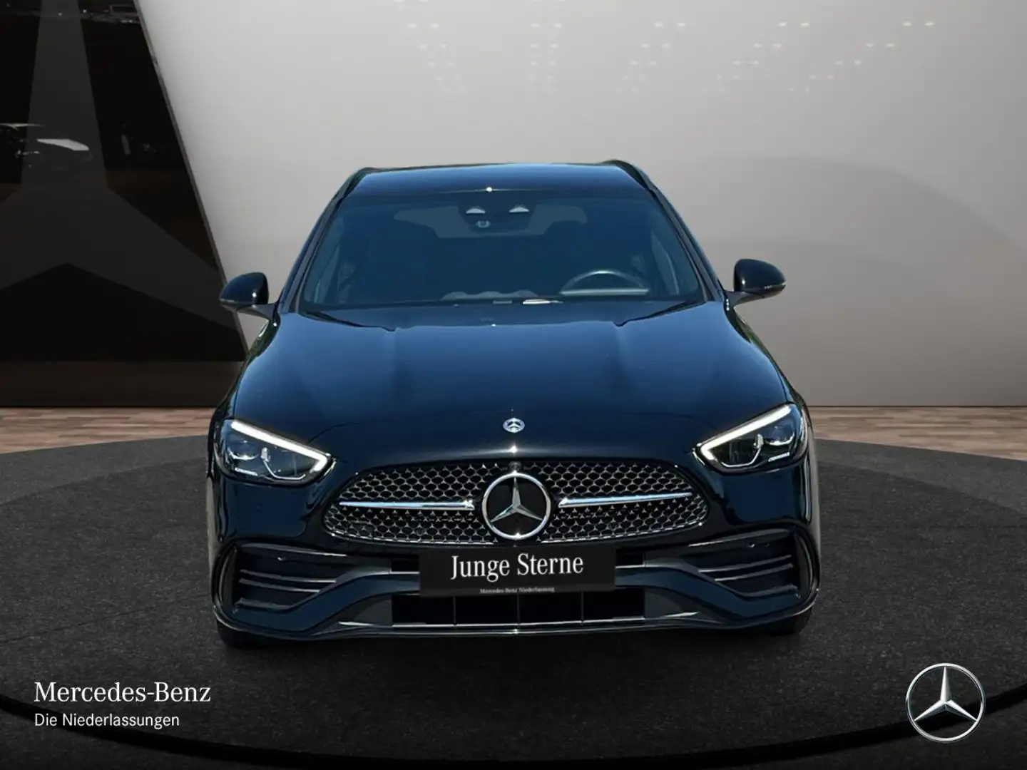 Mercedes-Benz C 300 e T AMG+NIGHT+AHK+LED+KAMERA+KEYLESS+9G Zwart - 2
