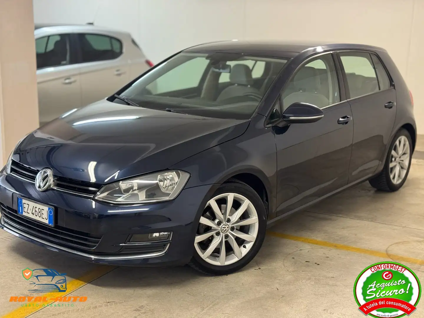Volkswagen Golf Golf 5p 1.6 tdi Highline 110cv Blauw - 1