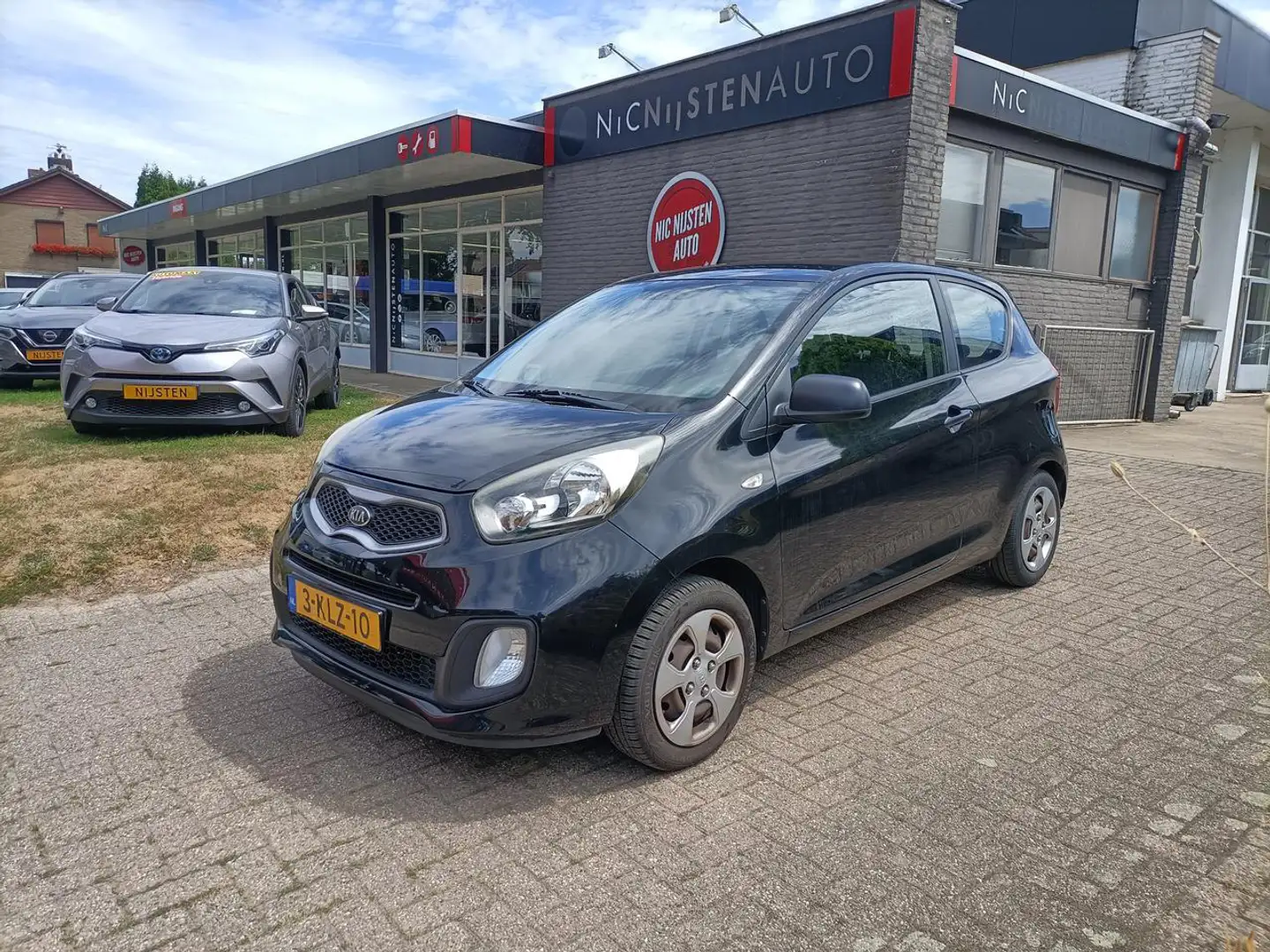 Kia Picanto 1.0 CVVT Navi, Bluetooth, Stuurbekrachtiging Чёрный - 1