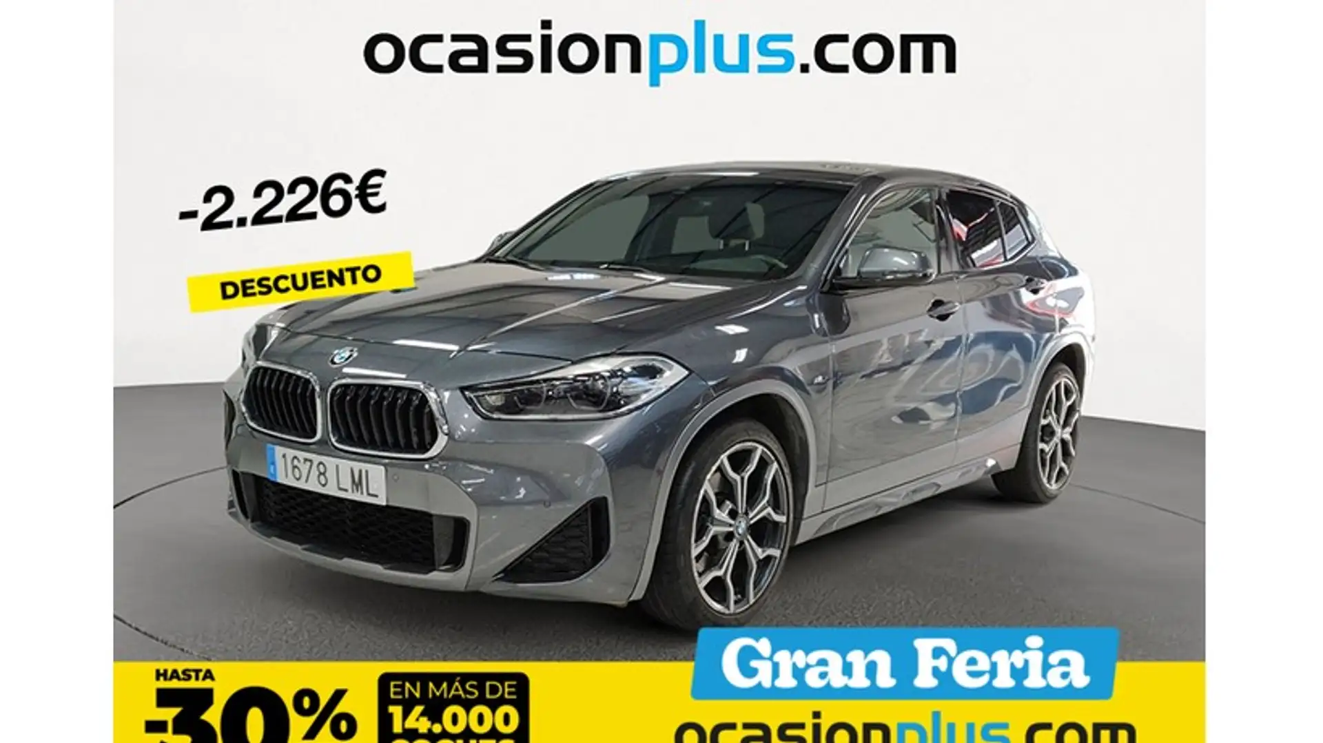 BMW X2 sDrive 20dA Gris - 1