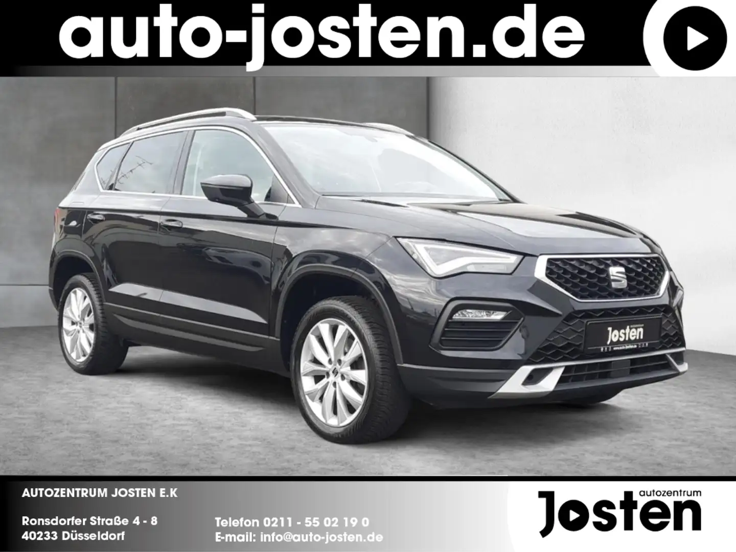 SEAT Ateca Style 1.0 TSI  LED CarPlay Dinamica PDC Schwarz - 2