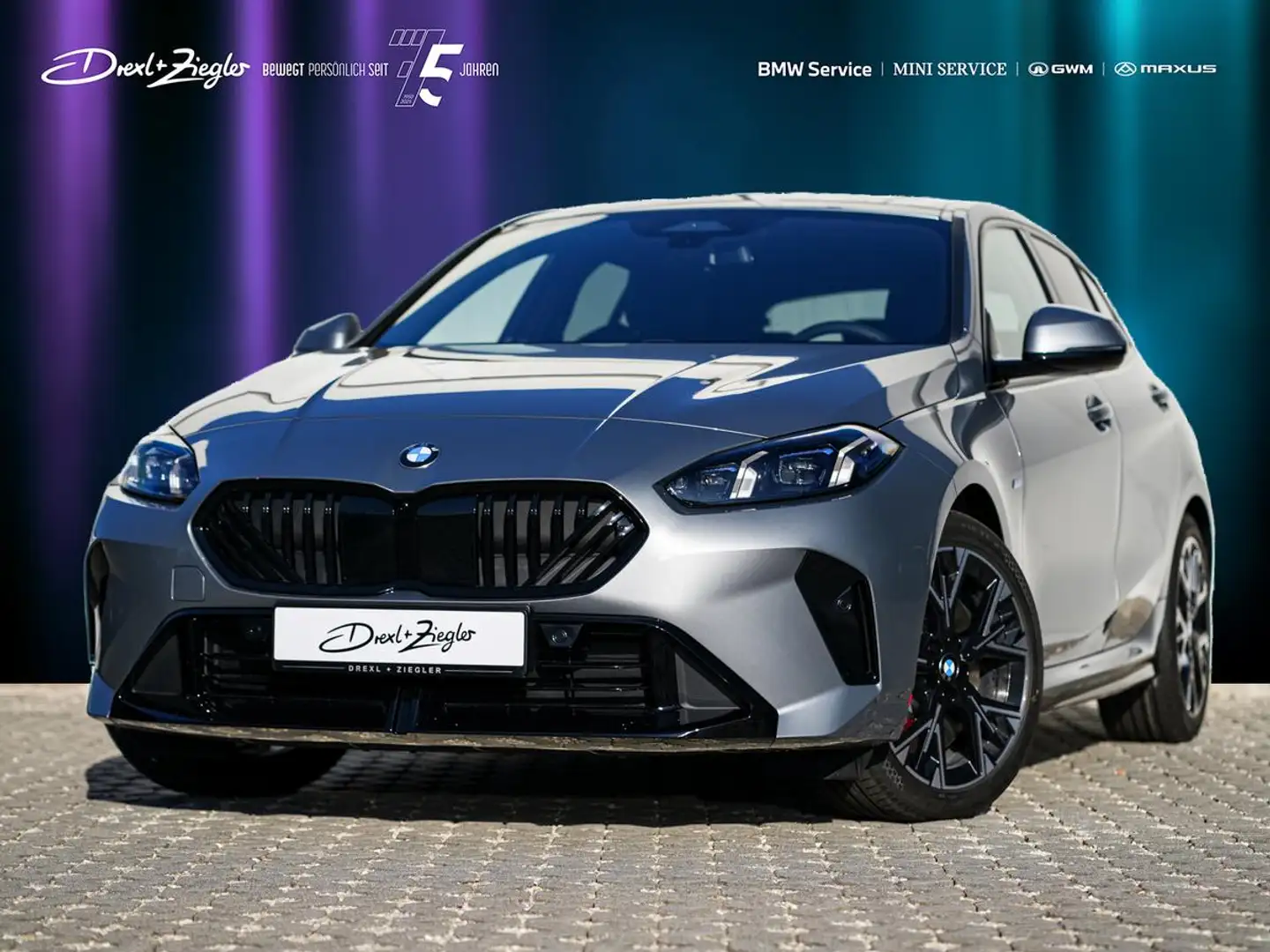 BMW 120 M-SportPRO KoZg AdLED PANO eKlappe 2-ZKlima Grau - 1