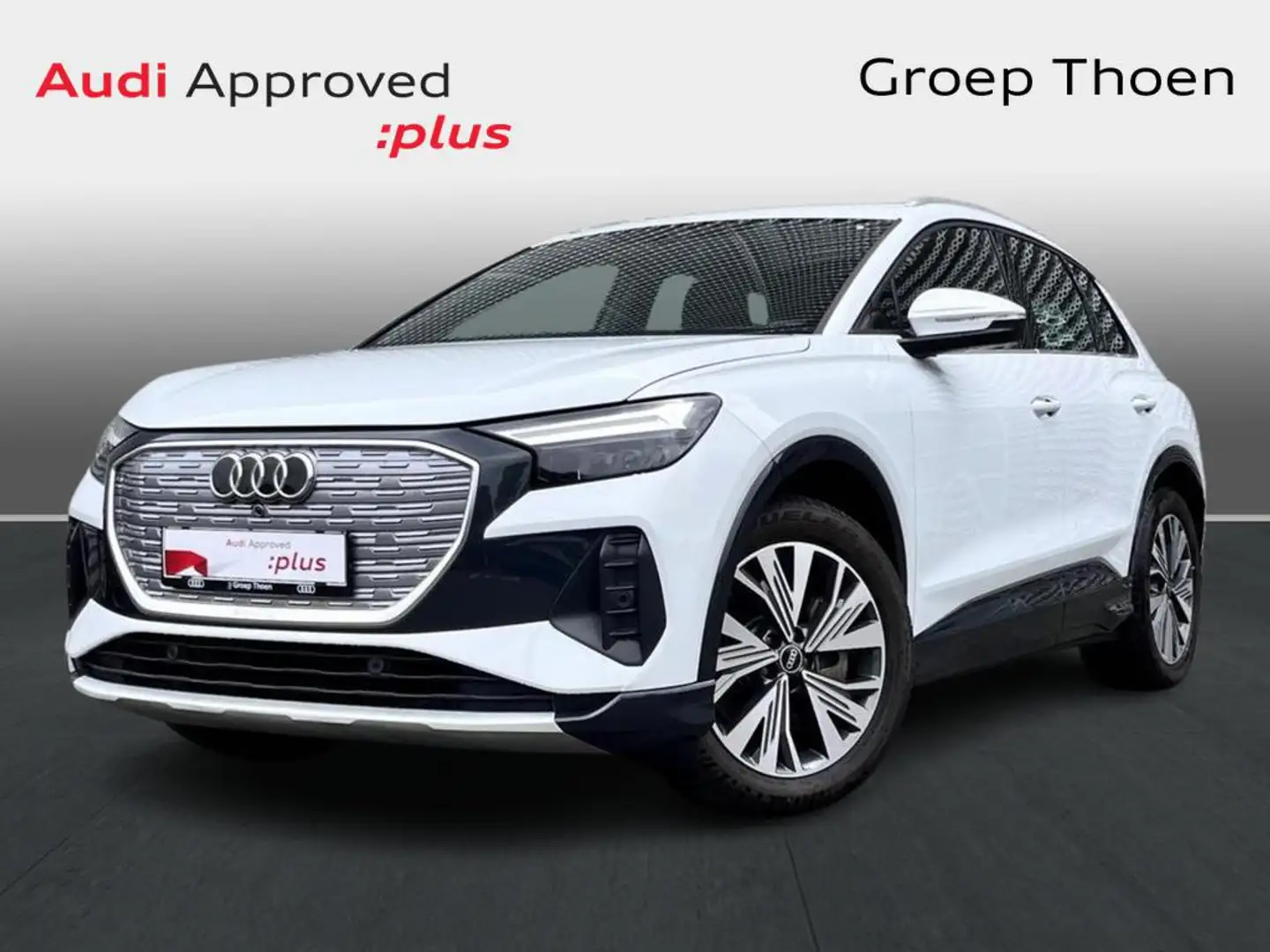 Audi Q4 e-tron 82 kWh 40 Advanced Blanc - 1