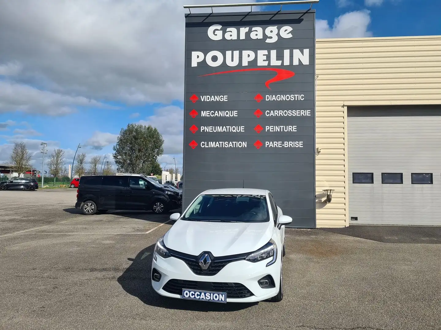 Renault Clio 1.0 TCE 90CH BUSINESS -21N Blanc - 1