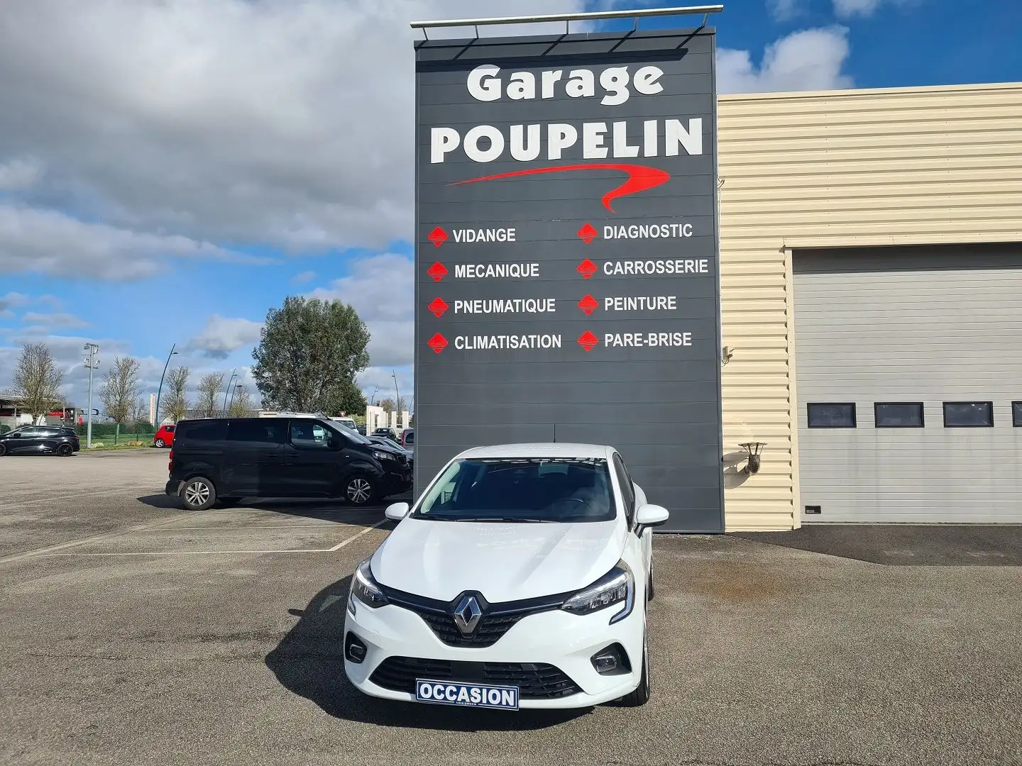 Renault Clio 1.0 TCE 90CH BUSINESS -21N Blanc - 2