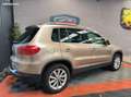 Volkswagen Tiguan 2l TDI 140 4MOTION CARAT 155000km garantie 6 mois cuir gps camera de recul attelage toit ouvrant radar Beige - thumbnail 2