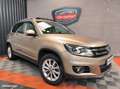 Volkswagen Tiguan 2l TDI 140 4MOTION CARAT 155000km garantie 6 mois cuir gps camera de recul attelage toit ouvrant radar Beige - thumbnail 3