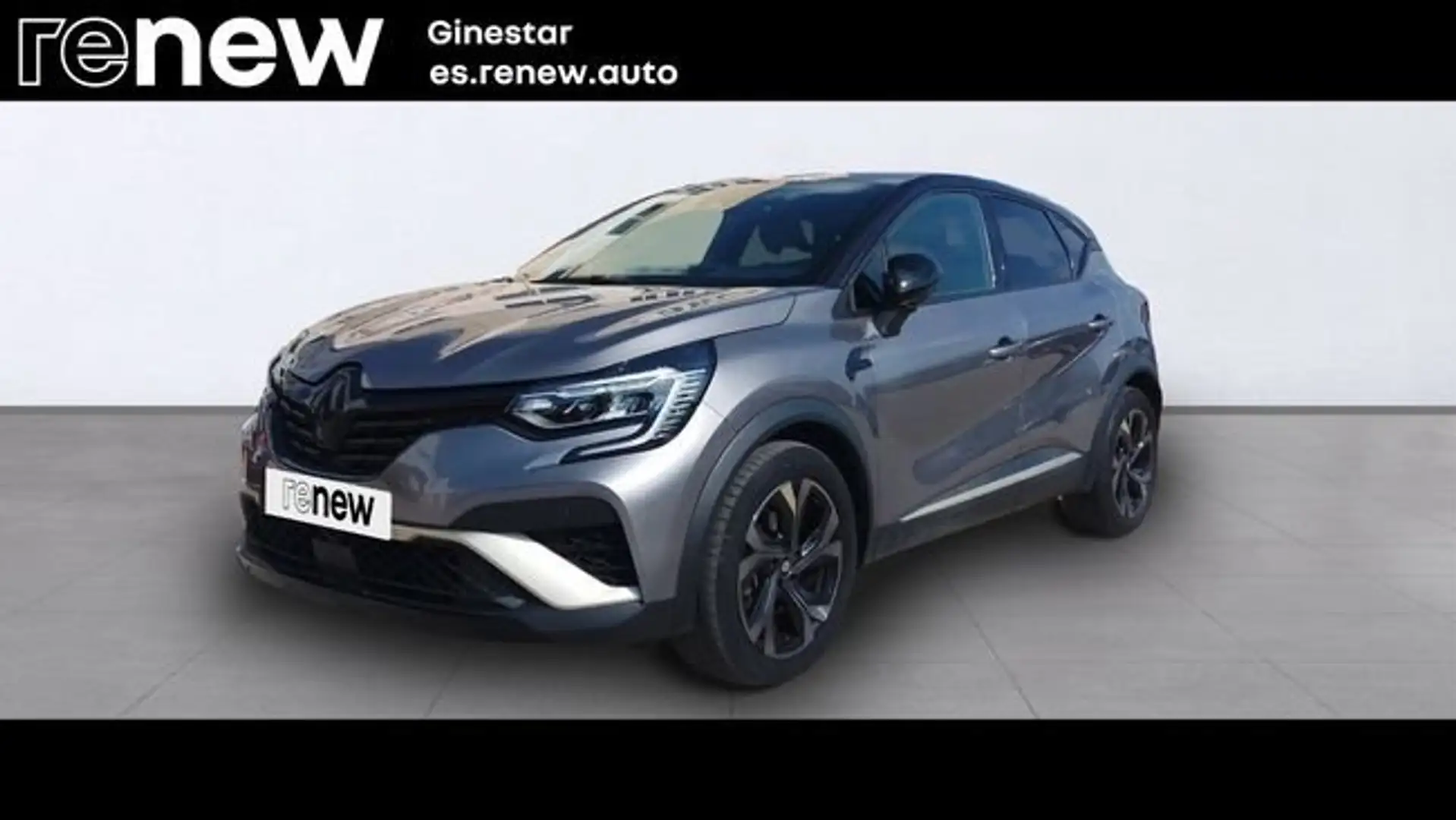 Renault Captur e-tech engineered 105kw Gris - 1