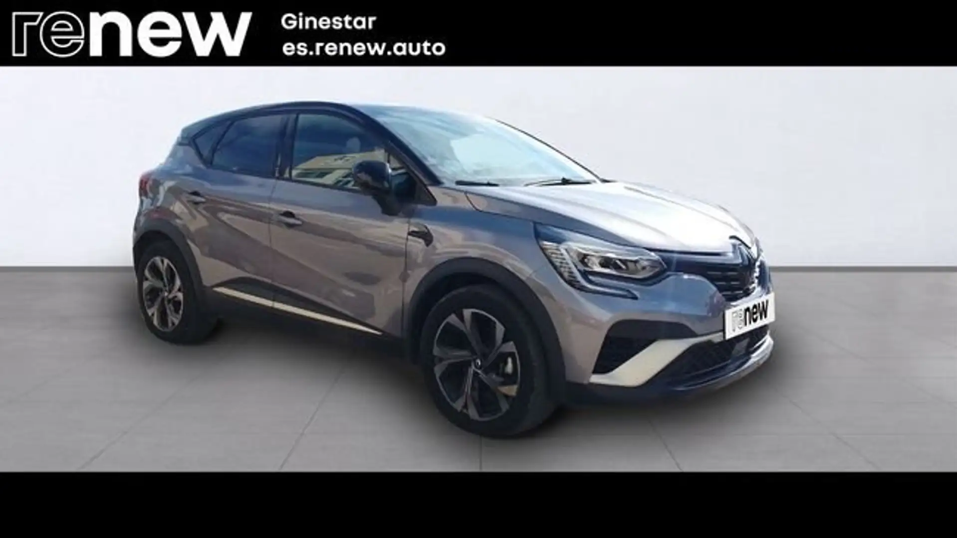 Renault Captur e-tech engineered 105kw Gris - 2