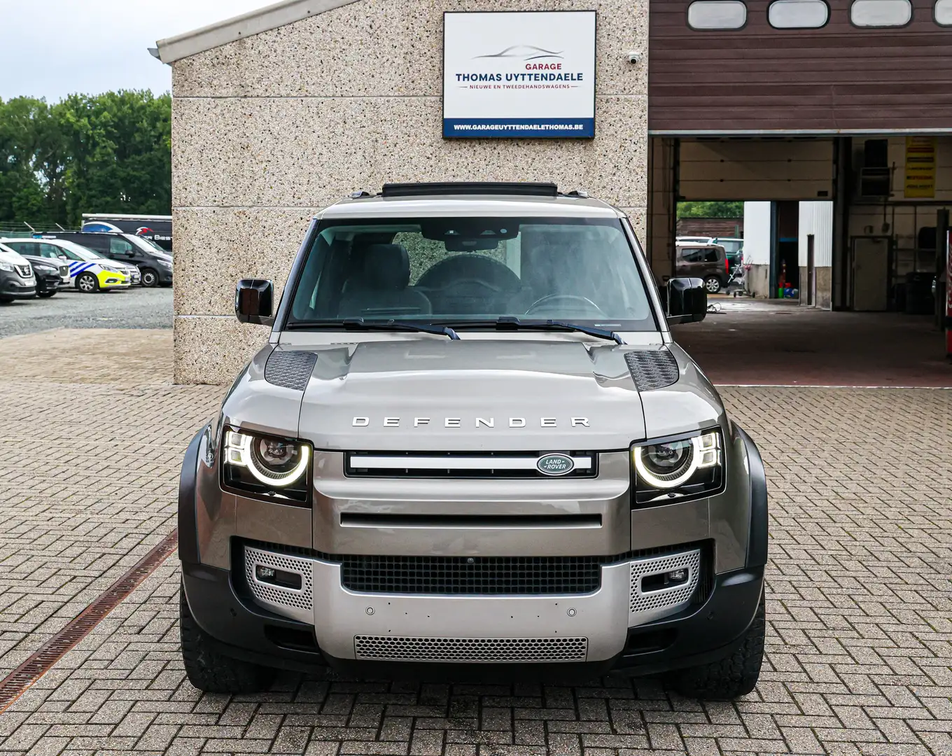 Land Rover Defender OPEN-DAK*FULL-OPTION*LUCHT-VERING*SOUND-SYSTEM* Сірий - 2