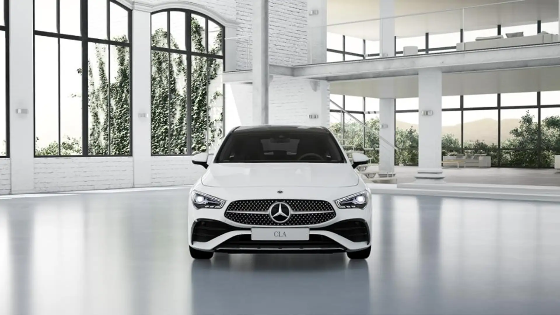 Mercedes-Benz CLA 220 d SB AMG Sport Distr Navi LED Pano Ambi Weiß - 1