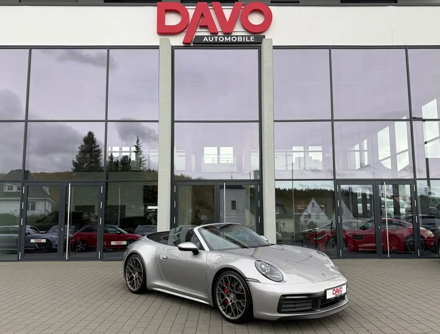 Porsche 992 911 Carrera S Cabriolet/BOSE/360°/S-Abgas/Chrono Argent - 1