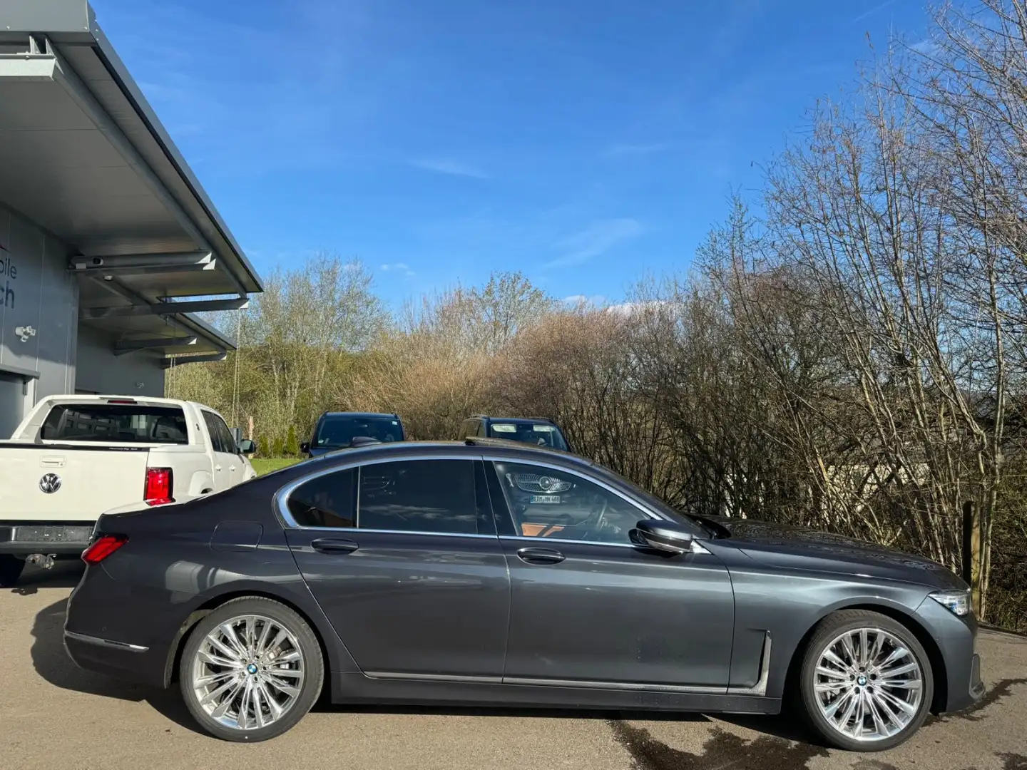 BMW 750 i xDrive,Laser,Nachtsicht,Luft/Air,Parken Szürke - 2