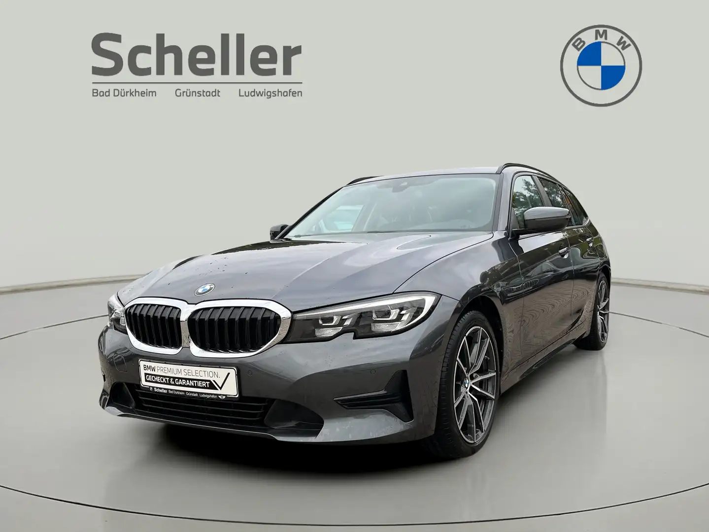 BMW 320 d A Advantage HiFi DAB LED WLAN Tempomat Shz Gris - 1